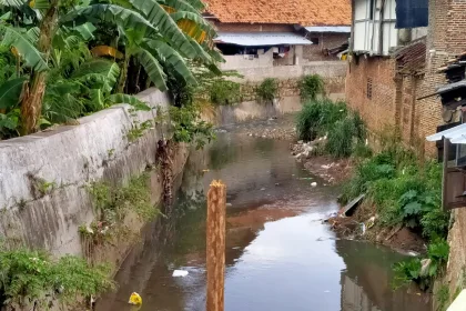 Sungai Abimanyu Kecamatan Way Halim Bandar Lampung