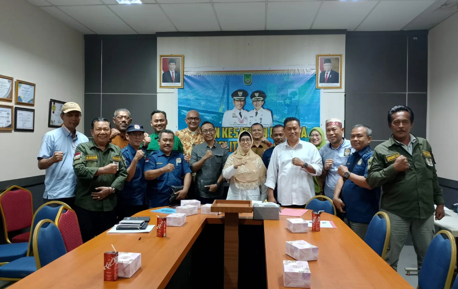 Rapat Kerja Bersama Fkdm Kota Batam. Foto Yuyun