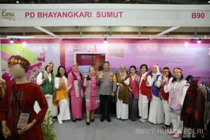 Kreasi Bhayangkari Nusantara 2024 Momen Meriah Yang Memperkenalkan Budaya Sumatera Utara 04