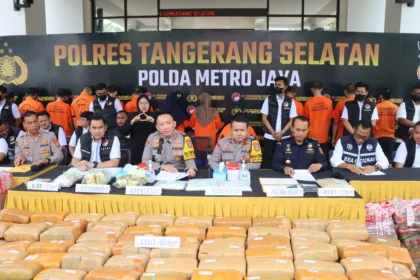 Kurun Dua Bulan 650 Kg Narkoba Berhasil Diungkap Di Tangsel 31