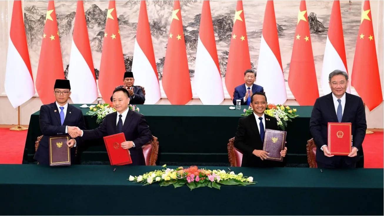 Presidenprabowo Presidenxijinpingsaksikanmou Bpmi Setpres