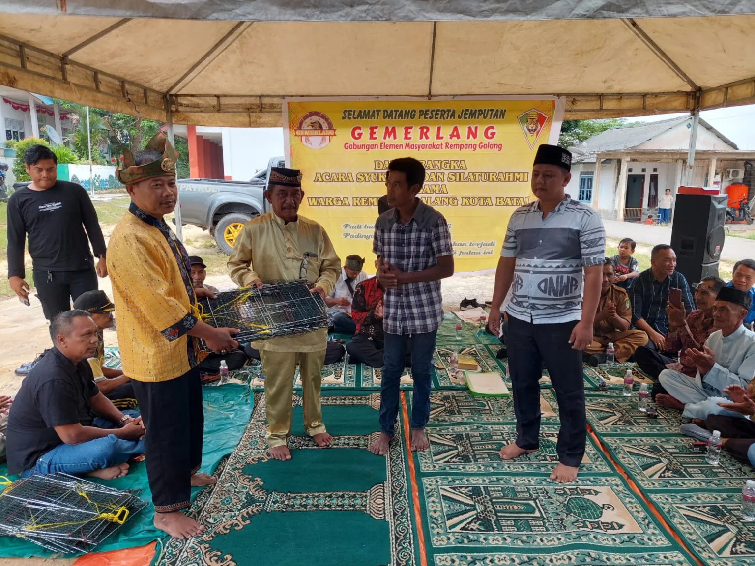 Gemerlang Batam akan perjuangkan hak masyarakat Rempang | Foto: Ami