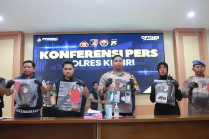 Kurang Dari 24 Jam Polres Kediri Berhasil Amakan Pelaku Pembunuhan 30