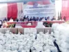 Konferensi pers penutupan operasi patroli laut terpadu semester I Jaring Sriwijaya dan Jaring Wallacea | Foto: Ami