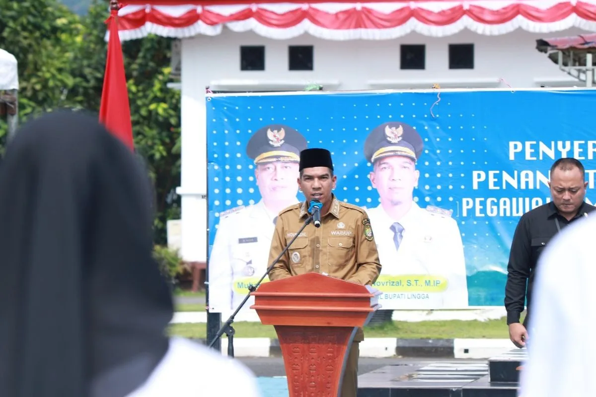 Pesan Satir Wabup Lingga untuk ASN PPPK Baru: Nikmati Dulu SK-nya, Jangan Langsung Cari Mutasi